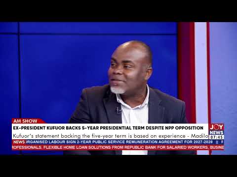 5-year presidential term: I believe Bawumia largely agrees in principle with extending term - Wonder