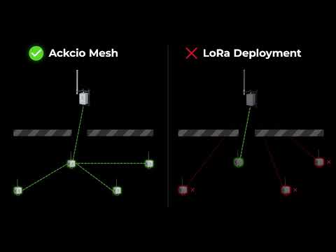 Mesh vs LoRa (Star) Networks