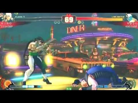 SF4:Kubo (Ru),Banbaban (Ry),Eetoro (Sa) vs Ujiki (Ba),Yamasan (Ba),Cat-K (Ba) - NSB 11