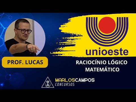 AULÃO RLM | BANCA UNIOESTE | PROF. LUCAS