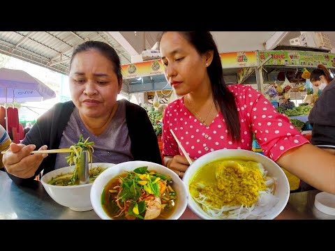 Breakfast With My Sister - Num Banhjok Sroas And Cambodian Rice Noodle With Gravy fish