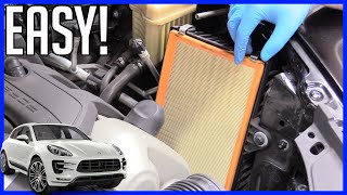 How to Change Air Filters Porsche Cayenne