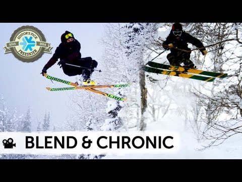 2014 Blend & Chronic Skis - SKIS TO HAVE FUN ALL OVER THE MOUNTAIN