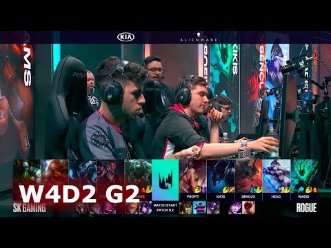 SK Gaming vs Rogue | Week 4 Day 2 of S9 LEC Spring 2019 | SK vs RGE W4D2