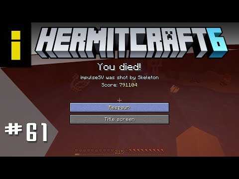 Minecraft HermitCraft S6 | Ep 61: Skelly - 1, Impulse - 0
