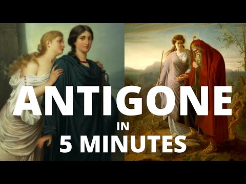 Antigone | Book summary in English (Animated)