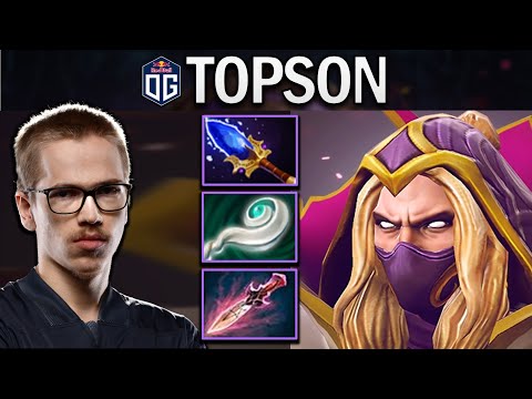 OG.TOPSON SPAMMING INVOKER IN PUBS - DOTA 2 7.29 GAMEPLAY