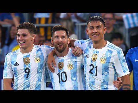 Lionel Messi (5 GOALS) vs Estonia - Friendlies 05 06 2022 - HD