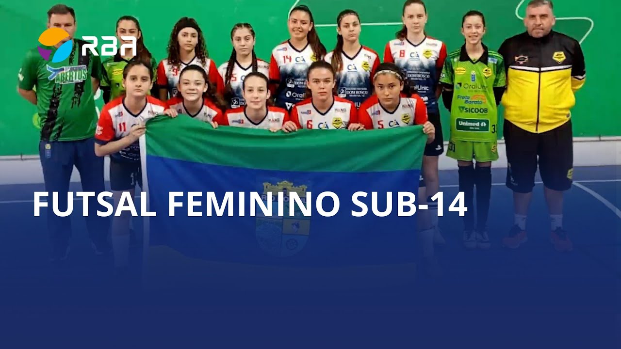 Rio do Sul começa com tudo no futsal feminino Sub-14