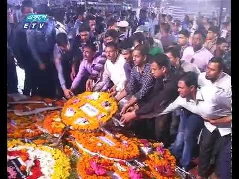 ভাষাশহীদদের শ্রদ্ধা নিবেদন