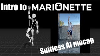 Intro to Marionette - AI Motion Capture | Basics Tutorial