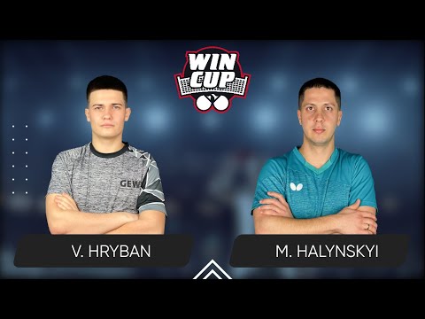 10:30 Vadym Hryban - Mykola Halynskyi 08.04.2025 WINCUP Elite. Table 1