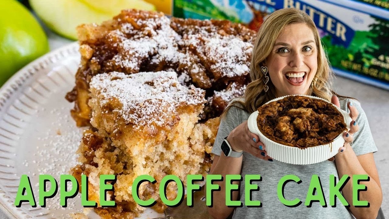 Apple Coffee Cake with Streusel