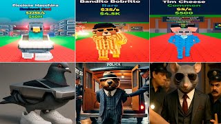 NEW Italian Brainrot vs ROBLOX Steal a Brainrot Characters (Comparison)