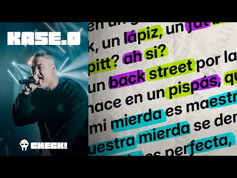 KASE.O en PURA DROGA SIN CORTAR - Letra y rimas analizadas | CHECK!