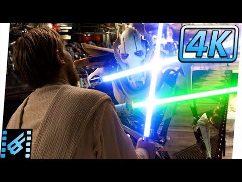 Obi-Wan vs General Grievous | Star Wars Revenge of the Sith (2005) Movie Clip
