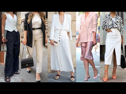 Looks with simple and BASIC CLOTHES/ How to dress ELEGANT with basic and SIMPLE clothes
