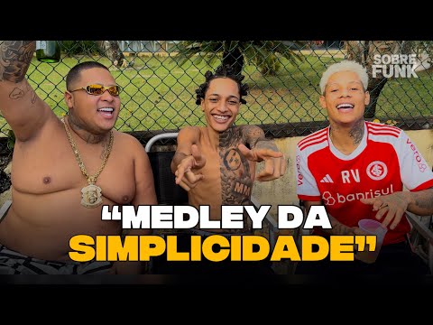 MEDLEY DA SIMPLICIDADE - MC Ryan SP, Oruam e MC Boladin 211 (Sobre Funk)
