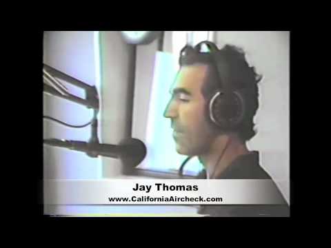 JAY THOMAS POWER 106 KPWR RADIO LOS ANGELES - VIDEO AIRCHECK