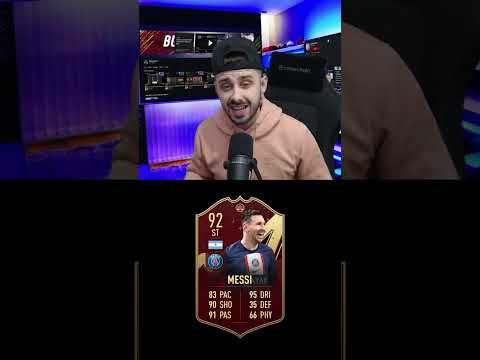 OMG TOTW MESSI! IS HE BETTER THAN POTM MESSI? #SHORTS