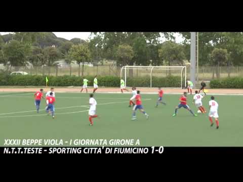 XXXII TORNEO BEPPE VIOLA: N.T.T.TESTE - SPORTING CITTA' DI FIUMICINO 1-0