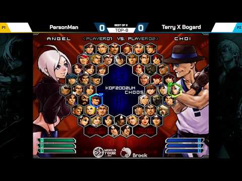 PersonMan vs Terry X Bogard - KOF 2002UM Neo Geo World Tour Special Stage Magfest TOP-8