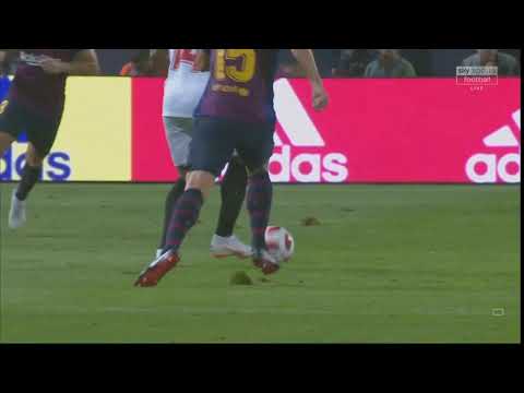 Luis Muriel great nutmeg vs Barcelona HD 1080p