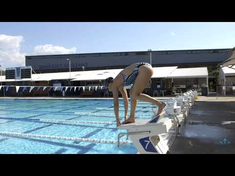 How To Do a Dive off the Blocks | Top Tips with Olympic Swimmer Stephanie Rice