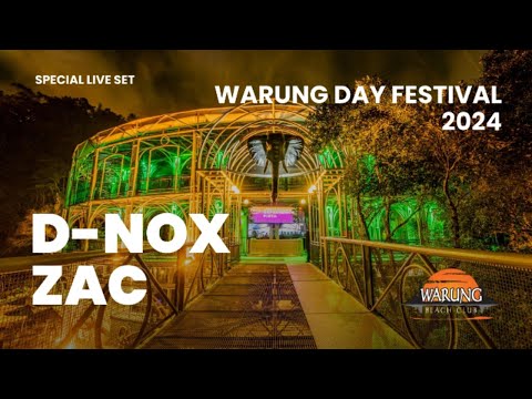 Warung Day Festival 2024 D-Nox B2B ZAC  @warungofficial @ZACTV #progressivehouse #b2b #dj #dnox #zac
