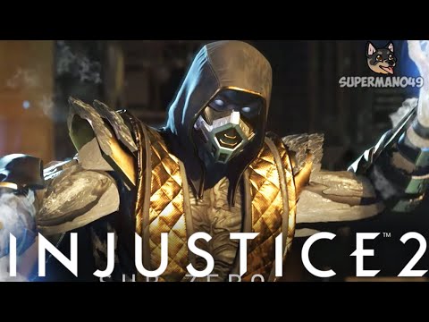 GOLD SCORPION SUB-ZERO DOMINATES! - Injustice 2: "Sub-Zero" Gameplay (Online Matches)