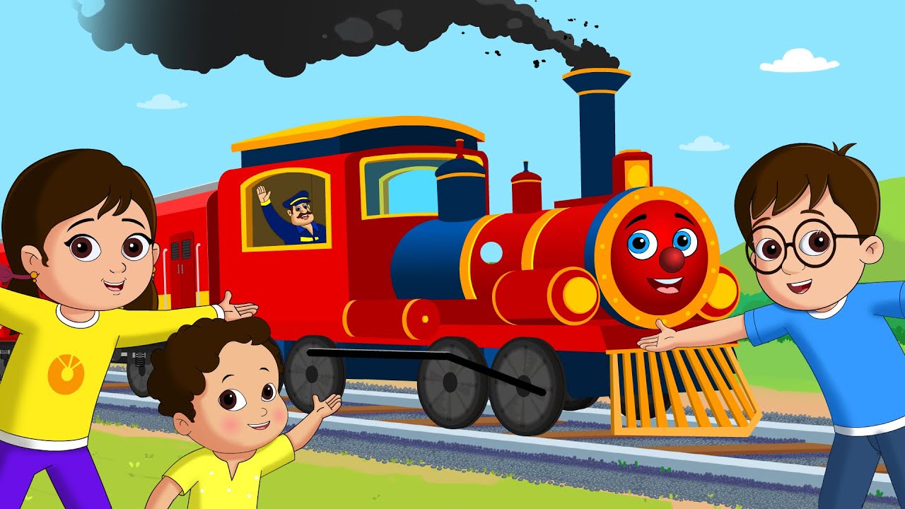 Chuk Chuk Rail Gadi + Nani Teri Morni Ko Mor Le Gaye - FunForKidsTV Hindi Rhymes