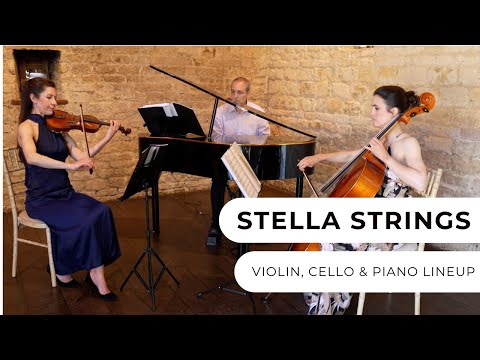 Stella Strings - Violin, Cello & Piano Lineup