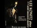 Lee Konitz with the Gerry Mulligan Quartet. These Foolish Things. 1953