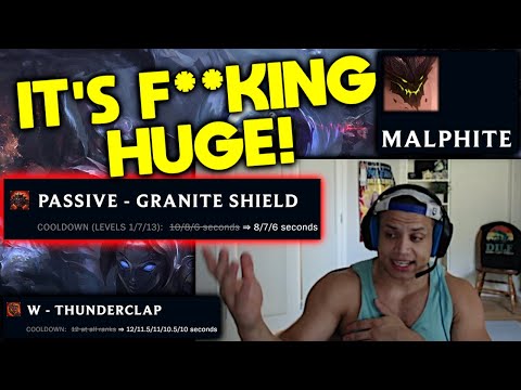 Tyler1 on HUGE Malphite BUFFS in patch 12.16