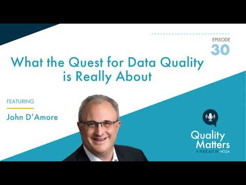 What the Quest for Data Quality is Really About