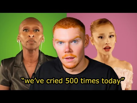 Reacting To Hollywood's Cringiest Duo (Ariana Grande & Cynthia Erivo)
