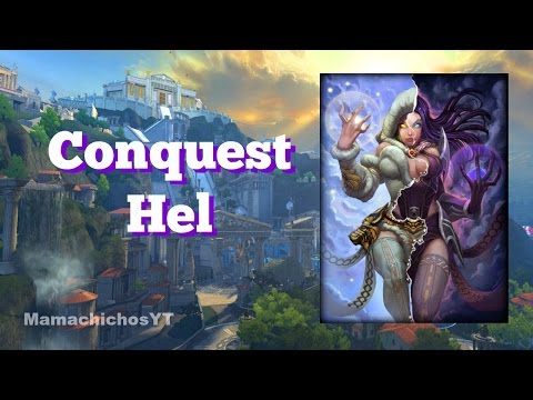 Hel/Conquest #4 Daño y curación, vaya cheto |SMITE|