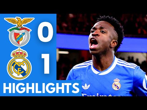 Benfica vs Real Madrid (0-1) Highlights | UEFA Champions League 2025/26