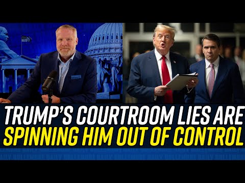 Donald Trump Tells INSANE CONFUSED LIES Outside Courtroom This Morning!!!