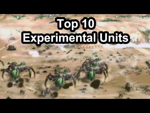 Top 10 Most Powerfull Experimental Units in Supreme Commander Forged Alliance [1080p/HD]