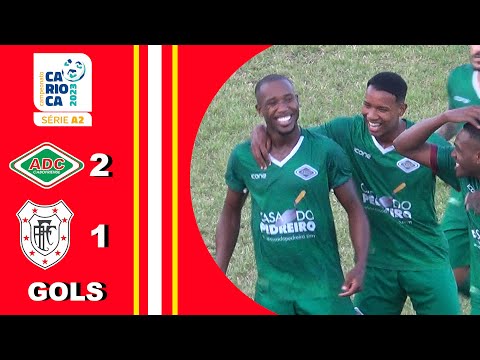 CABOFRIENSE 2X1 AMERICANO - 7ª RODADA - TAÇA SANTOS DUMONT - CARIOCA A2 2023