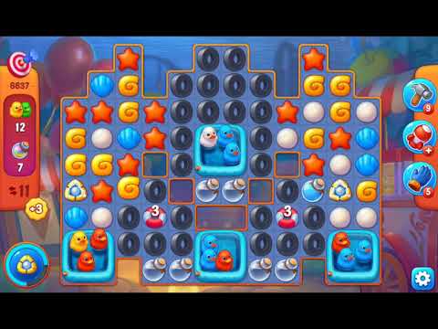 Fishdom 2021 - Challenge Level 6637   #playrix #fishdom #gaming