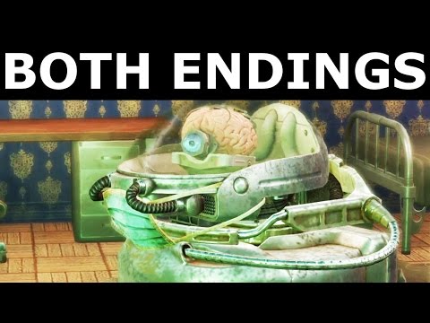 Fallout 4 Far Harbor - Brain Dead Quest - Both Endings - Kill The Murderer / Let Him Leave