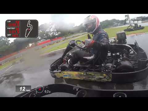 ​@OsKarteiro  2023 - Campeonato Kart - 2ª E - MASTER - Kartódromo de Interlagos  CHUVA P1 finalmente