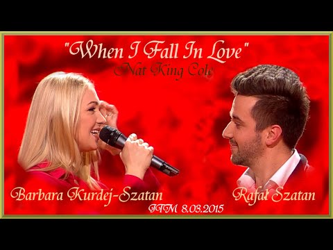 Barbara Kurdej- Szatan i Rafał Szatan When I fall in love JTM 8 03 2015