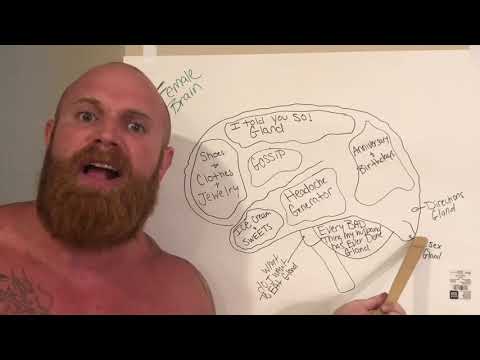 The anatomy of a (married) female's brain