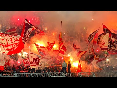Bayern Ultras mit Pyroshow in Dortmund | Bundesliga November 2024