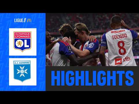 OLYMPIQUE LYONNAIS - AJ AUXERRE (3-1) | Week 3 - Ligue 1 McDonald's 26/27