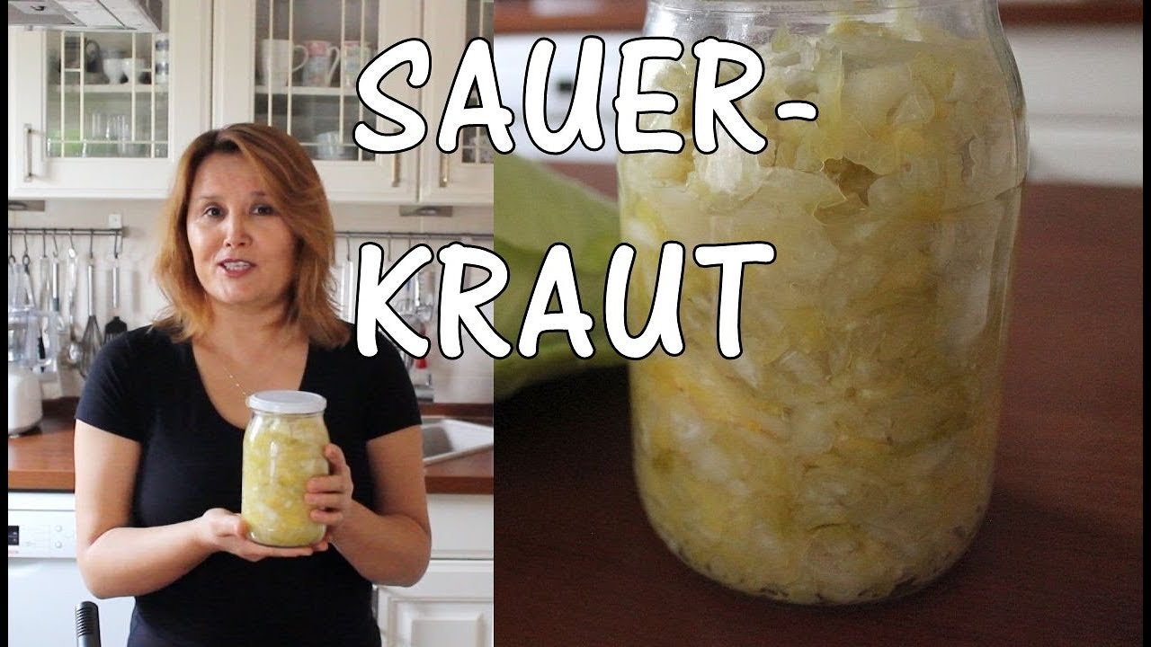 SAUERKRAUT selber machen - Schritt für Schritt erklärt - Wie gesund ist Sauerkraut? - Canans Rezepte