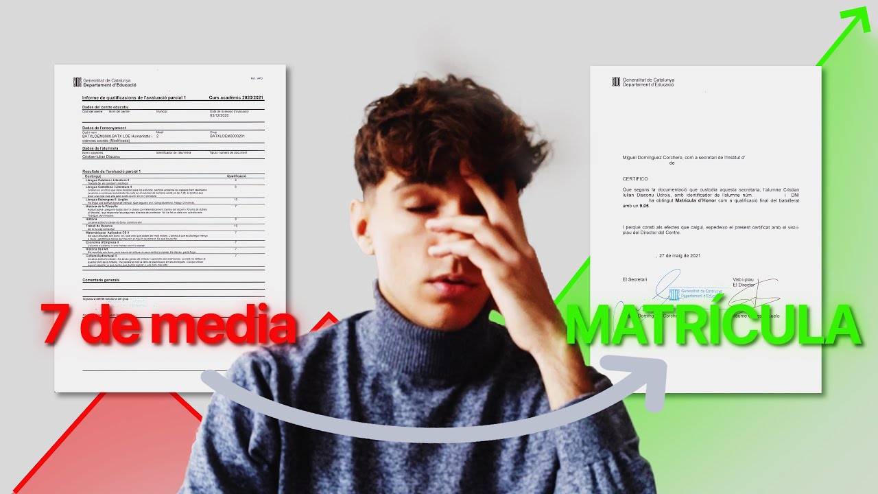 Cómo REMONTAR 2º Bachillerato | Sacar un 9,5 de media en Bachillerato implementando estos hábitos